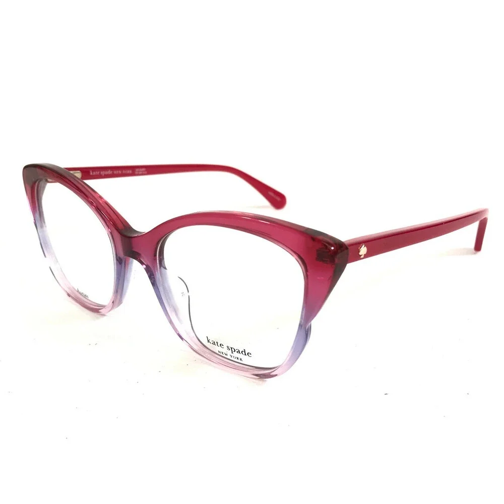 Kate Spade Eyeglasses Frames LAYLANI 3ZJ Pink Fade Butterfly Full Rim 51-18-140